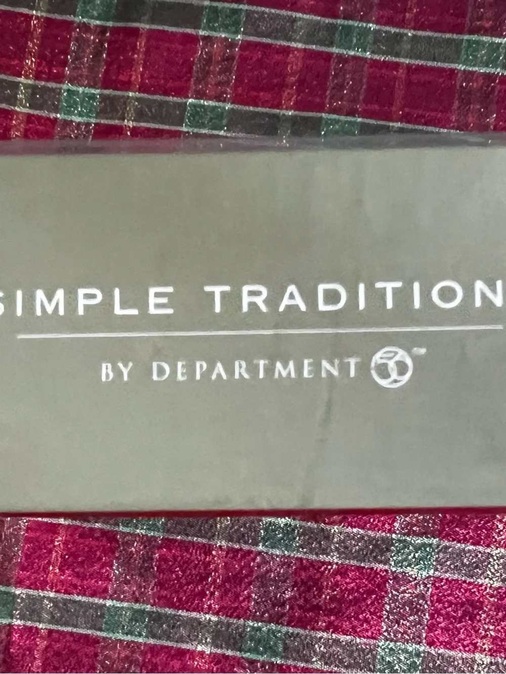Department 56 Simple Traditions “O’ Christmas Tree Ornament”, issued in 2002.